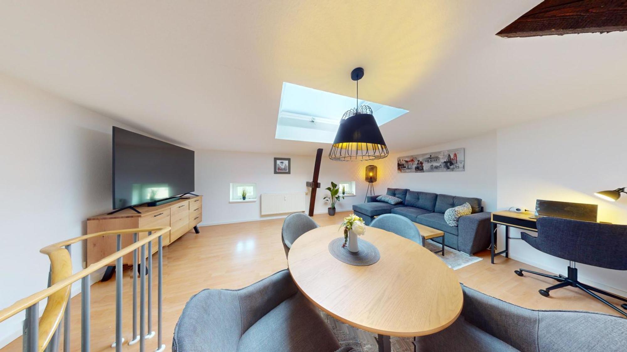 Sweethome - Luxus Apartment Auf 2 Etagen Magdeburg Ngoại thất bức ảnh