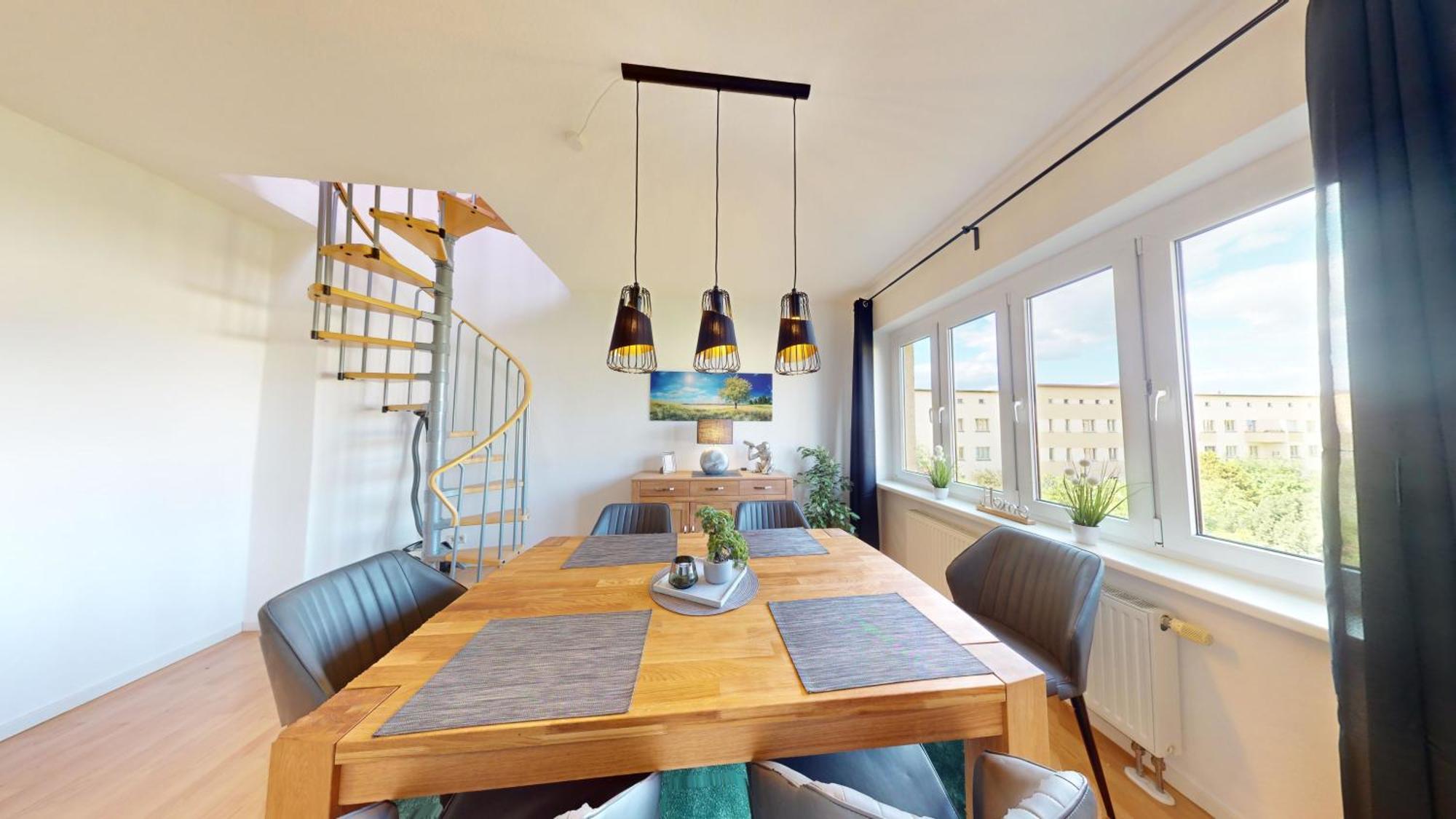 Sweethome - Luxus Apartment Auf 2 Etagen Magdeburg Ngoại thất bức ảnh